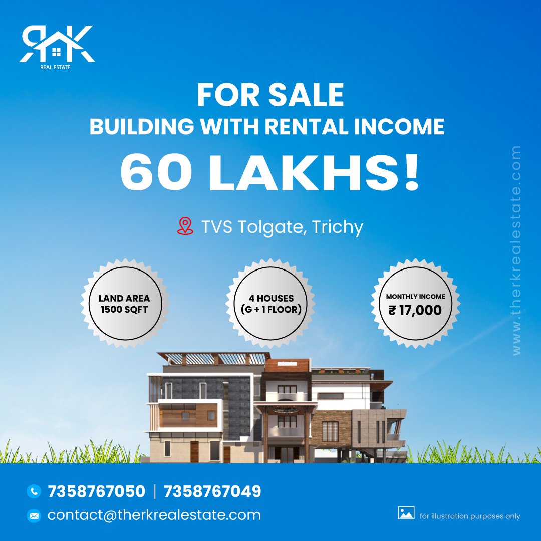 Trichy House Building for Sale TVS Tollgate Tiruchirapalli